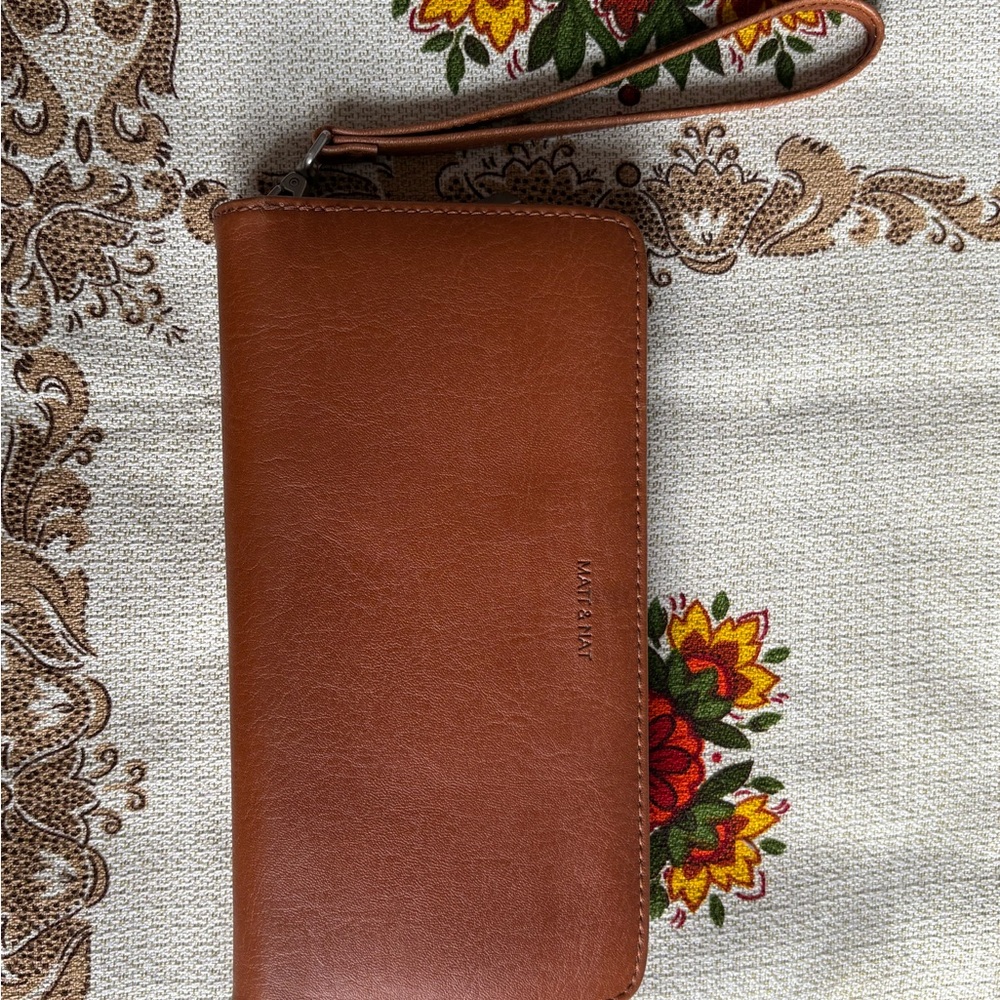 Matt & Nat Brown Vegan Leather Wallet